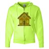 Unisex NuBlend® Full-Zip Hooded Sweatshirt Thumbnail