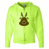 Unisex NuBlend® Full-Zip Hooded Sweatshirt Thumbnail