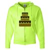 Unisex NuBlend® Full-Zip Hooded Sweatshirt Thumbnail