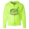 Unisex NuBlend® Full-Zip Hooded Sweatshirt Thumbnail