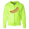 Unisex NuBlend® Full-Zip Hooded Sweatshirt Thumbnail