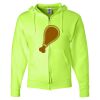 Unisex NuBlend® Full-Zip Hooded Sweatshirt Thumbnail
