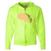 Unisex NuBlend® Full-Zip Hooded Sweatshirt Thumbnail