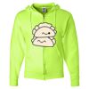 Unisex NuBlend® Full-Zip Hooded Sweatshirt Thumbnail
