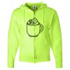 Unisex NuBlend® Full-Zip Hooded Sweatshirt Thumbnail