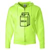 Unisex NuBlend® Full-Zip Hooded Sweatshirt Thumbnail