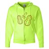Unisex NuBlend® Full-Zip Hooded Sweatshirt Thumbnail