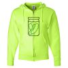 Unisex NuBlend® Full-Zip Hooded Sweatshirt Thumbnail