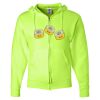 Unisex NuBlend® Full-Zip Hooded Sweatshirt Thumbnail