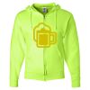 Unisex NuBlend® Full-Zip Hooded Sweatshirt Thumbnail