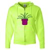 Unisex NuBlend® Full-Zip Hooded Sweatshirt Thumbnail