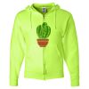 Unisex NuBlend® Full-Zip Hooded Sweatshirt Thumbnail