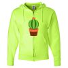 Unisex NuBlend® Full-Zip Hooded Sweatshirt Thumbnail
