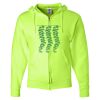 Unisex NuBlend® Full-Zip Hooded Sweatshirt Thumbnail
