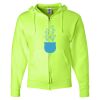Unisex NuBlend® Full-Zip Hooded Sweatshirt Thumbnail