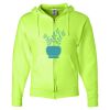 Unisex NuBlend® Full-Zip Hooded Sweatshirt Thumbnail