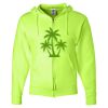 Unisex NuBlend® Full-Zip Hooded Sweatshirt Thumbnail