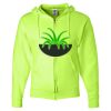 Unisex NuBlend® Full-Zip Hooded Sweatshirt Thumbnail