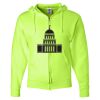 Unisex NuBlend® Full-Zip Hooded Sweatshirt Thumbnail