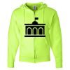 Unisex NuBlend® Full-Zip Hooded Sweatshirt Thumbnail