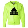 Unisex NuBlend® Full-Zip Hooded Sweatshirt Thumbnail