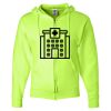 Unisex NuBlend® Full-Zip Hooded Sweatshirt Thumbnail
