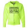 Unisex NuBlend® Full-Zip Hooded Sweatshirt Thumbnail