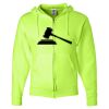 Unisex NuBlend® Full-Zip Hooded Sweatshirt Thumbnail