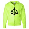 Unisex NuBlend® Full-Zip Hooded Sweatshirt Thumbnail