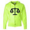 Unisex NuBlend® Full-Zip Hooded Sweatshirt Thumbnail