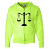 Unisex NuBlend® Full-Zip Hooded Sweatshirt Thumbnail
