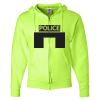 Unisex NuBlend® Full-Zip Hooded Sweatshirt Thumbnail