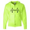 Unisex NuBlend® Full-Zip Hooded Sweatshirt Thumbnail