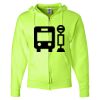 Unisex NuBlend® Full-Zip Hooded Sweatshirt Thumbnail