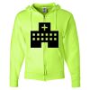 Unisex NuBlend® Full-Zip Hooded Sweatshirt Thumbnail