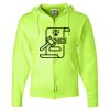 Unisex NuBlend® Full-Zip Hooded Sweatshirt Thumbnail