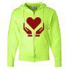 Unisex NuBlend® Full-Zip Hooded Sweatshirt Thumbnail