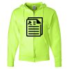 Unisex NuBlend® Full-Zip Hooded Sweatshirt Thumbnail
