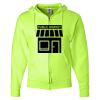 Unisex NuBlend® Full-Zip Hooded Sweatshirt Thumbnail