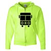 Unisex NuBlend® Full-Zip Hooded Sweatshirt Thumbnail
