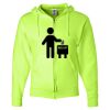 Unisex NuBlend® Full-Zip Hooded Sweatshirt Thumbnail