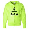 Unisex NuBlend® Full-Zip Hooded Sweatshirt Thumbnail