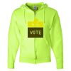 Unisex NuBlend® Full-Zip Hooded Sweatshirt Thumbnail