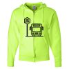 Unisex NuBlend® Full-Zip Hooded Sweatshirt Thumbnail