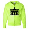 Unisex NuBlend® Full-Zip Hooded Sweatshirt Thumbnail