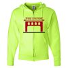Unisex NuBlend® Full-Zip Hooded Sweatshirt Thumbnail
