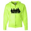 Unisex NuBlend® Full-Zip Hooded Sweatshirt Thumbnail