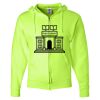 Unisex NuBlend® Full-Zip Hooded Sweatshirt Thumbnail