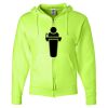 Unisex NuBlend® Full-Zip Hooded Sweatshirt Thumbnail