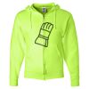 Unisex NuBlend® Full-Zip Hooded Sweatshirt Thumbnail